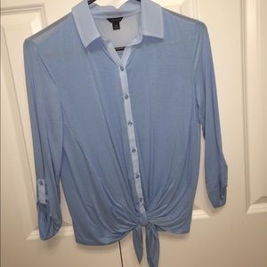 Light Blue Blouse
